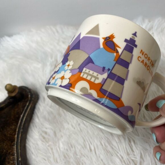 Starbucks 2015 NORTH CAROLINA You Are Here Collection 14 OZ - Picture 6 of 11